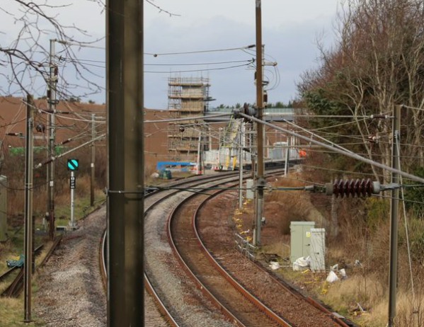 East Linton Station Construction - 2023-02-08
